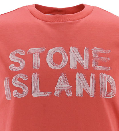 Stone Island T-shirt - Geranium w. Print