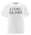Stone Island T-shirt - White w. Print