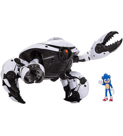 Sonic Play Set w. Figure - Crab Mech Battle Playset