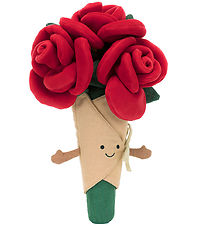 Jellycat Kuscheltier - 30x17 cm - Amuseables Rose Blumenstrauß