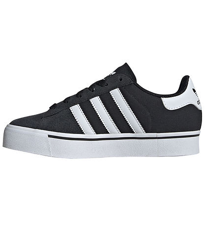 adidas Originals Skor - Campus Vulc J - CBLACK/FTWWHT/GUM3
