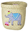 Rice Storage Basket - Raffia/Seaweed - Circus - 20x20 cm - Natur