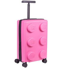 LEGO® Suitcase - Brick 2x3 - Expandable PP - 31 L - Bright Purpl