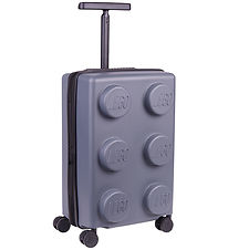 LEGO® Suitcase - Brick 2x3 - Expandable PP - 31 L - Stone Grey