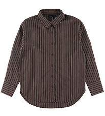 Chemise LMTD - NlfKelle - Chocolate Brown/Rayures