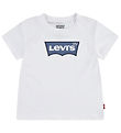 Levis Stuttermabolur - Bright White
