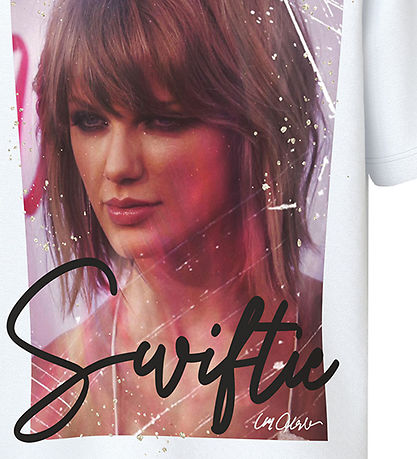 Name It T-shirt - NkfDusan - Taylor Swift - Cloud Dancer w. Prin