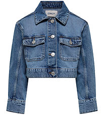 Kids Only Denim Jacket - Noos - KogLumi - Medium+ Blue Denim