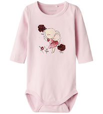 Body m/l Name It - NbfTulina - Winsome Orchid av. Imprimé
