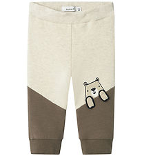 Pantalon de Jogging Name It - NbmTonno - Mélange de peyotl av. I