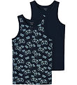 Name It Undershirt - Noos - 2-Pack - NkmTank - Dark Sapphire