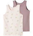 Name It Unterhemden - Noos - 2er-Pack - NmfTank - Kaum Pink