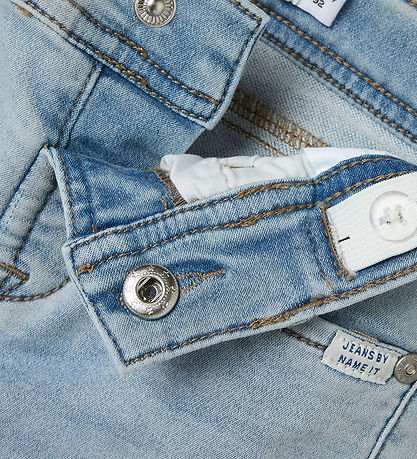 Name It Jeans - Noos - NmmSilas - Light Blue Gebleichter Denim