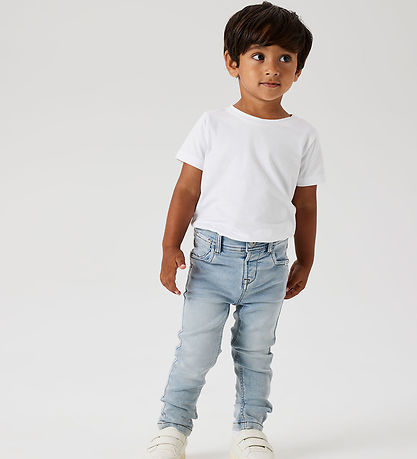 Name It Jeans - Noos - NmmSilas - Light Blue Gebleichter Denim