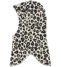 Racing Kids Schlupfmütze - 2-lagig - Leopard m. Schleife
