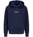 Jack & Jones Hoodie - Noos - JorVesterbro JNR - Ocean Cavern