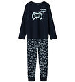 Name It Pyjama Set - 2 Parts - NkmNightset Game - Dark Sapphire 