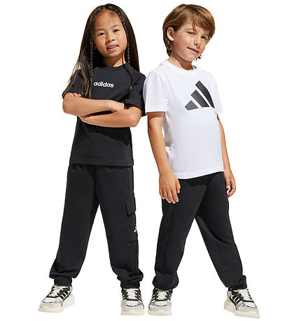 adidas Performance Sweatpants - LK SL FT C PT - Black/White