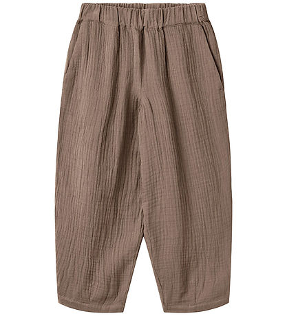 Fliink Trousers - Muslin - Elmo - Pine Bark
