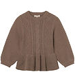 Fliink Blouse - Knitted - Cottie - Pine Bark