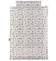 Nørgaard Madsens Bedding - Baby - White w. Fox And Deer