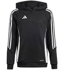 adidas Performance Kapuzenpullover - Tiro24 TRHOODY - Schwarz/We