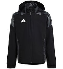 adidas Performance Cardigan - Tiro24 C AWJKTY - Schwarz/TMDRGR