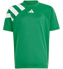 adidas Performance T-Shirt - FORTORE23 JSY Y - TEAGRN/White