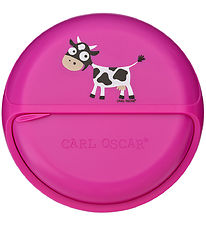 Carl Oscar Snackbox - MiniDisc - 12 cm - Purple w. Cow