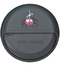 Carl Oscar Snackbox - MiniDisc - 12 cm - Grey w. Spider