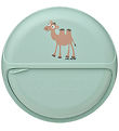 Carl Oscar Snackbox - SnackDisc - 15 cm - Green w. Camel