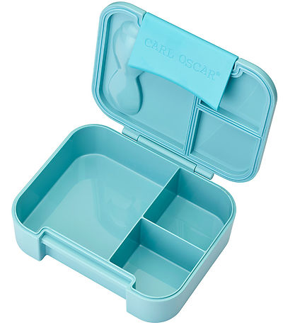 Carl Oscar Lunchbox w. Fork/Spoon - BentoBox - Blue