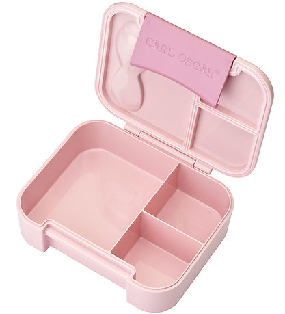 Carl Oscar Lunchbox w. Fork/Spoon - BentoBox - Pink