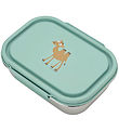 Carl Oscar Lunchbox - Steelish - 1 L - Green w. Camel
