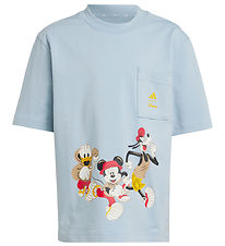 adidas Performance T-Shirt - LK DY MM T - Wonblu/Creyel