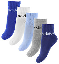 adidas Performance Socken - 5er-Pack - Lin Ank - Dunkelblau/Roya