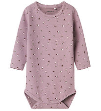 Body m/l Name It - NbfTusia - Elderberry av. Fleurs