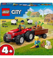 LEGO® City - Red Farm Tractor with Trailer & Sheep 60461 - 116 P