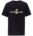 Emporio Armani T-skjorte - Navy m. SLong
