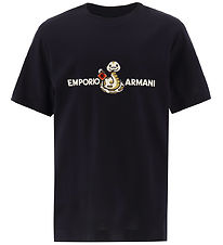 T-Shirt Emporio Armani - Marine av. DORMIR