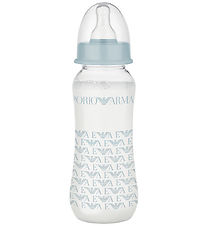Emporio Armani Sutteflaske - Plast/Silikone - 240 ml - Lyseblå