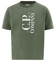 C.P. Company T-shirt - Army Green w. White/Dusty Green