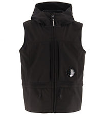 C.P. Company Softshellweste - Schwarz