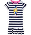 Polo Ralph Lauren Kjóll - Dökkblátt/Hvít - röndótt M. Bangsi