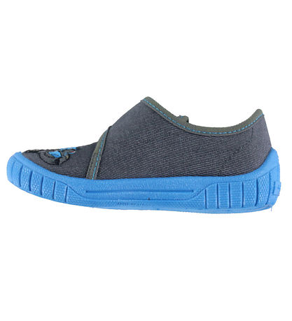 Superfit Slippers - Bill - Blue/Gray