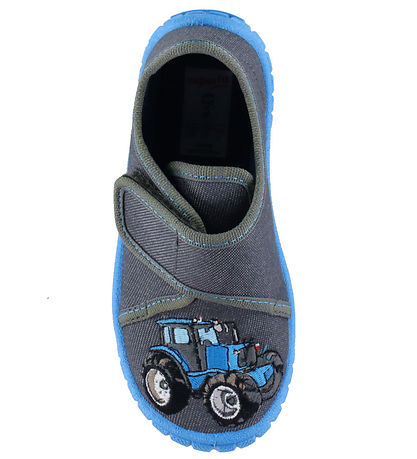 Superfit Slippers - Bill - Blue/Gray