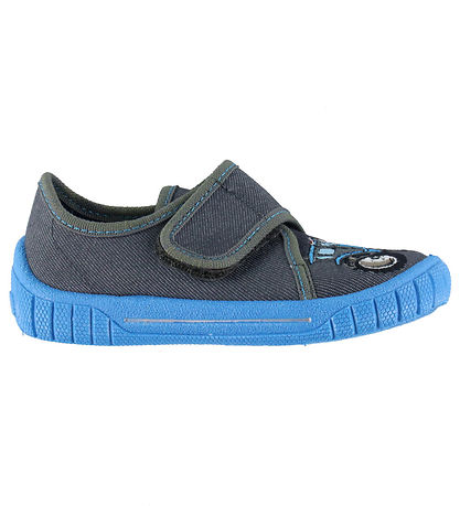Superfit Slippers - Bill - Blue/Gray