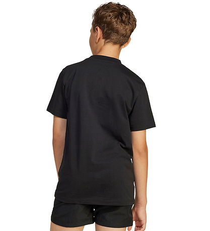 adidas Performance T-shirt - J SL - Black/White