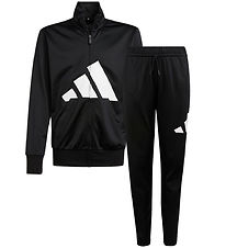 adidas Performance Trainingsanzug - J BL TR TS - Schwarz/Weiß