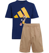 Ensemble de Shorts adidas Performance - Disney Goofy - Bleu fonc
